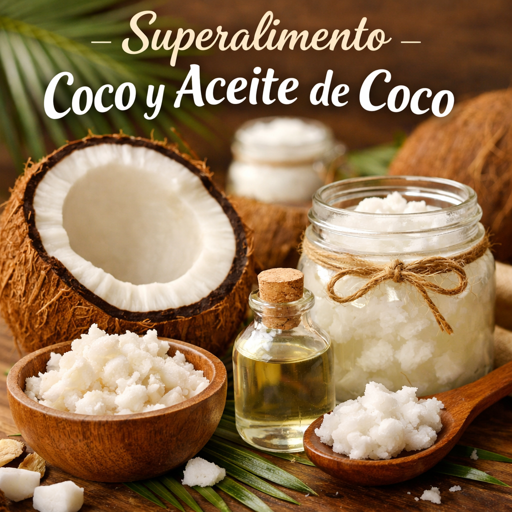 Superfood Coco y aceite de coco